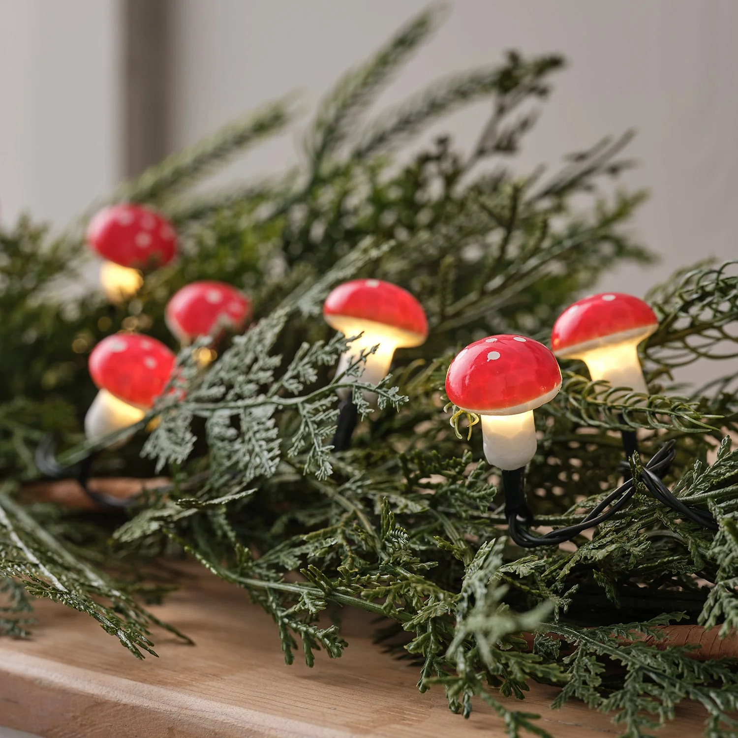 1.9m Mushroom LED String Lights - Image 2