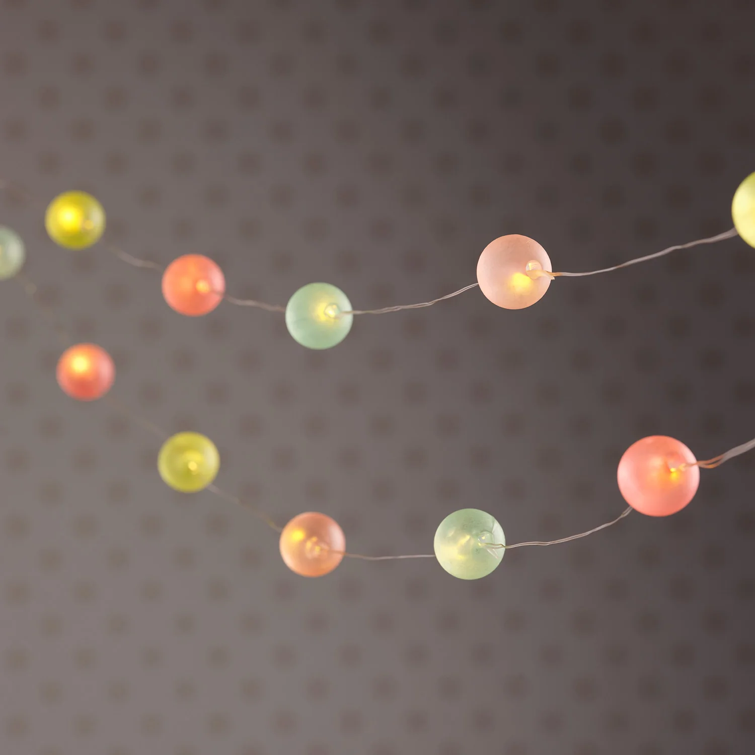 20 Pastel Ball LED Micro Lights