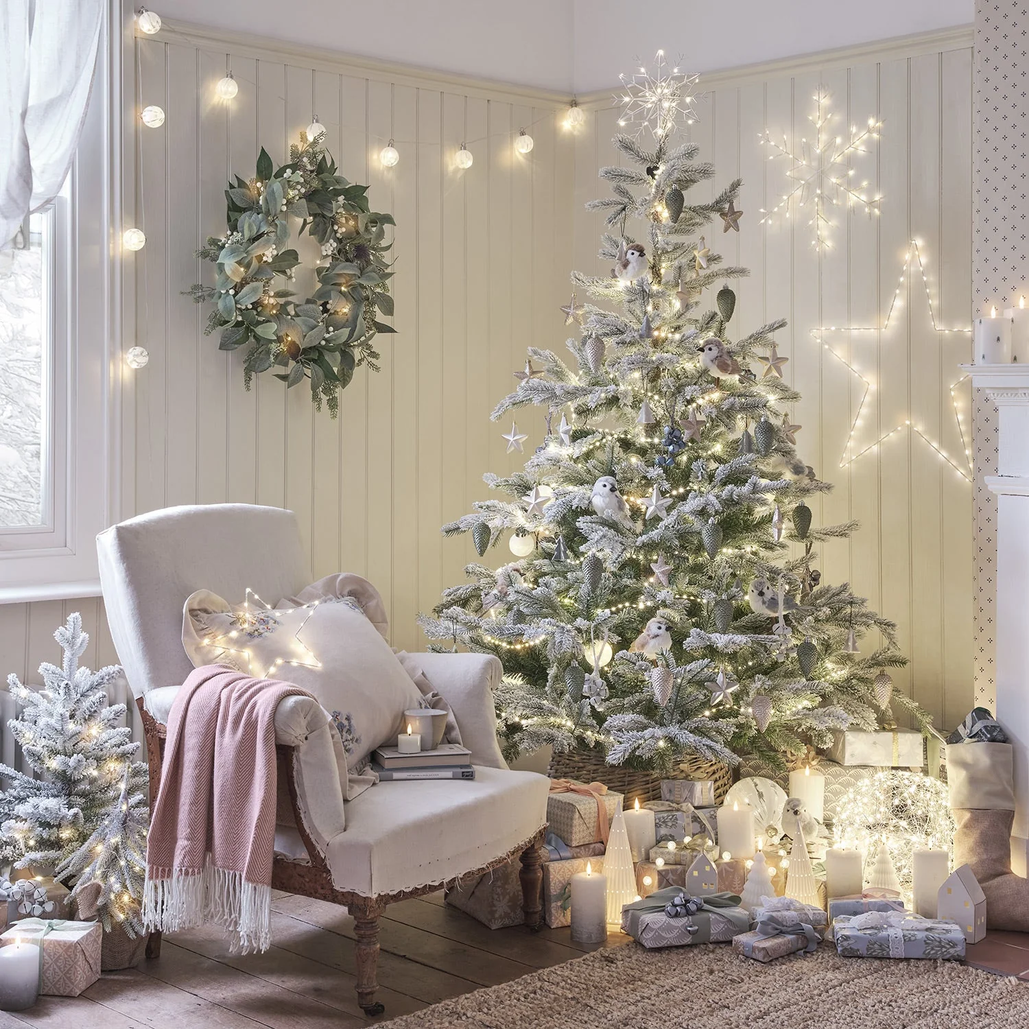 20m Micro Bead Christmas Tree Wire Light - Image 2