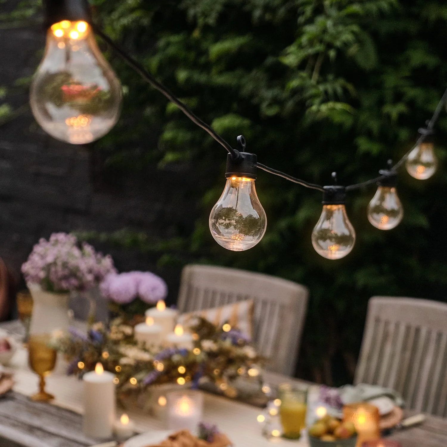 Core Connect 45m 90 Warm White Connectable Festoon Lights