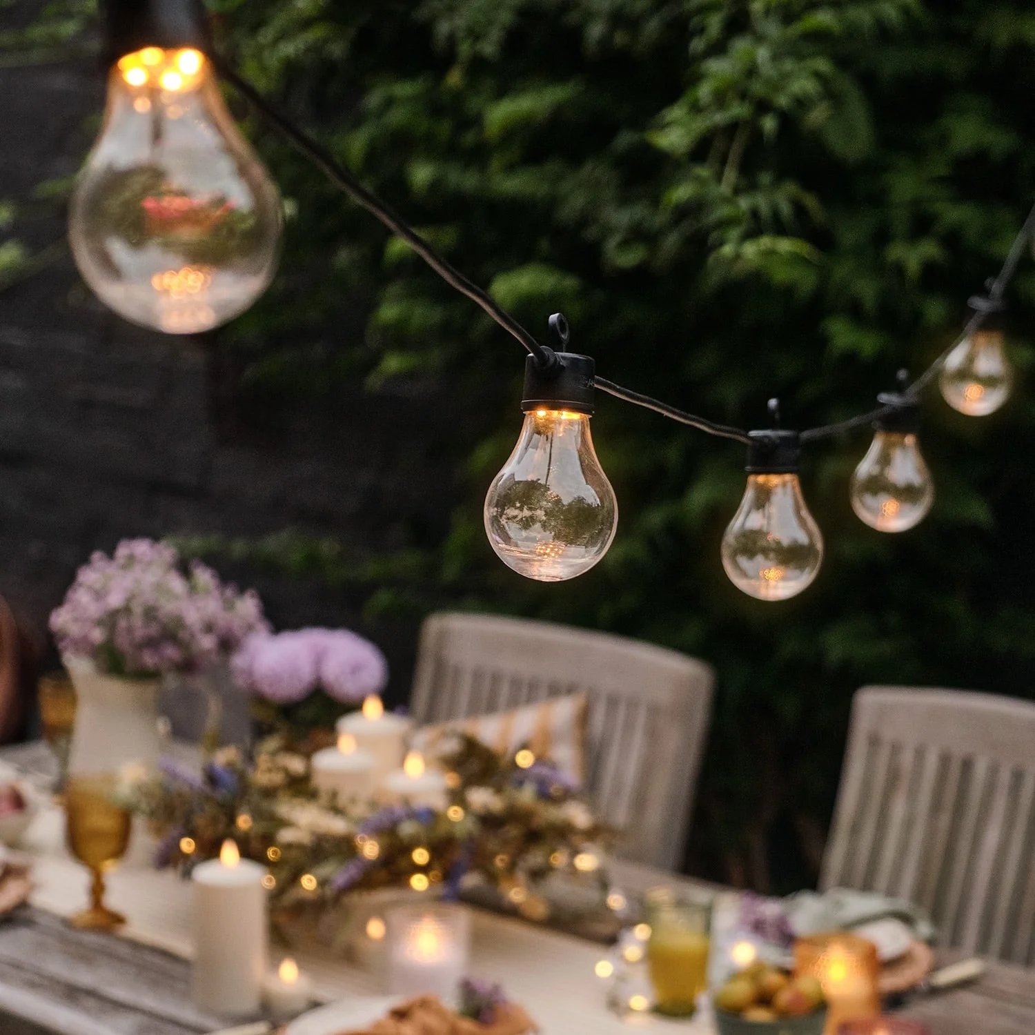 Core Connect 60m 120 Warm White Connectable Festoon Lights