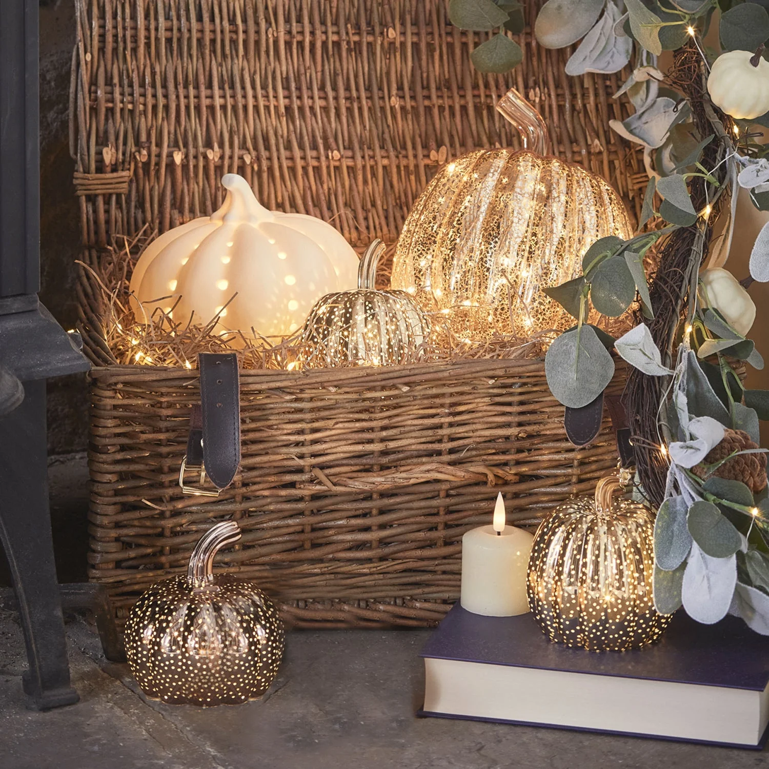 Ceramic Pumpkin Light - Image 8