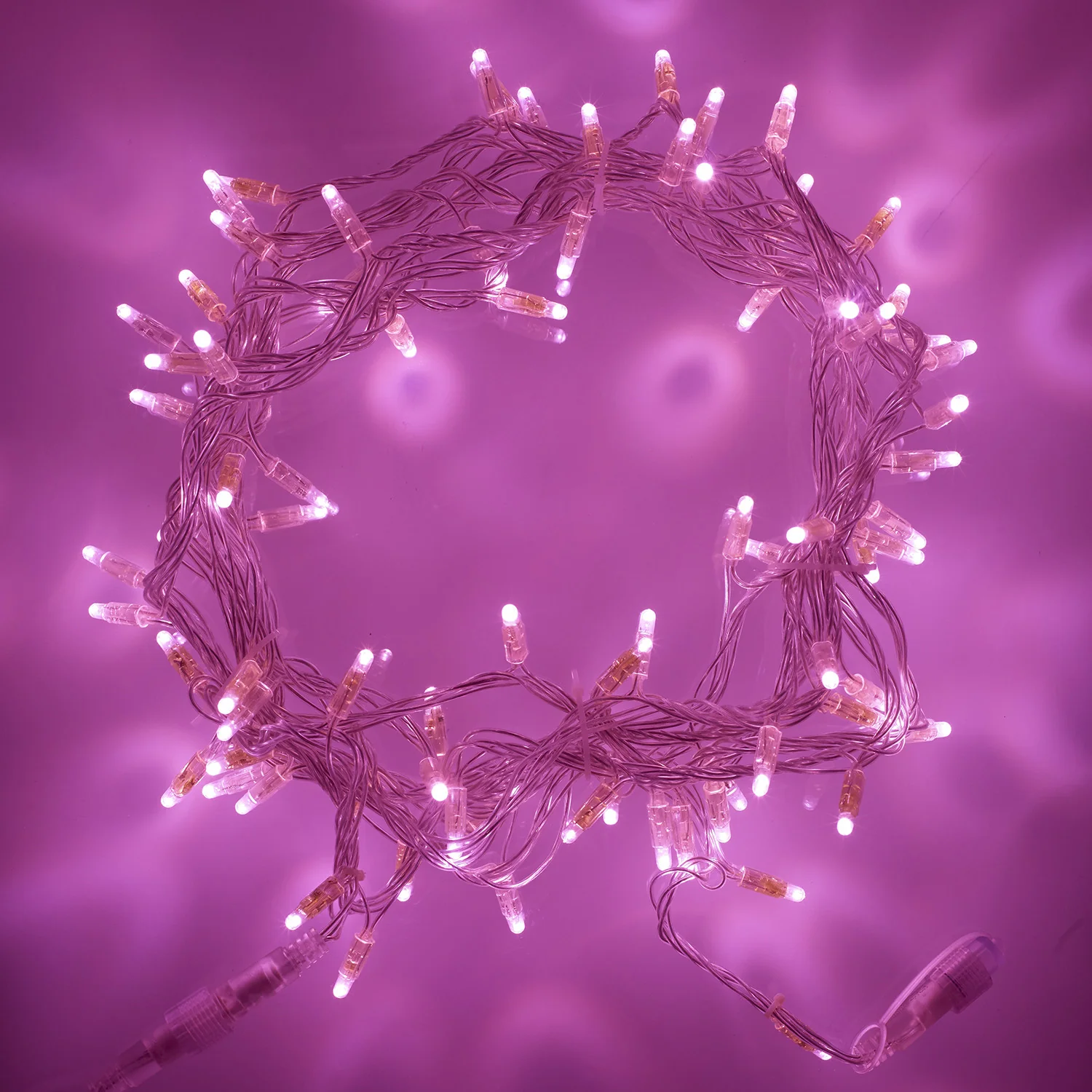 Core Connect Pink Connectable Fairy Lights Clear Cable