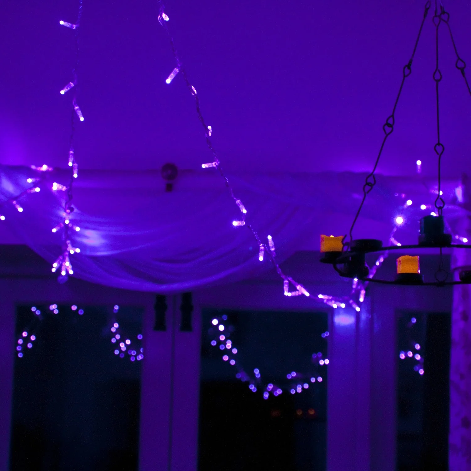 Core Connect Purple Connectable Fairy Lights Clear Cable - Image 10