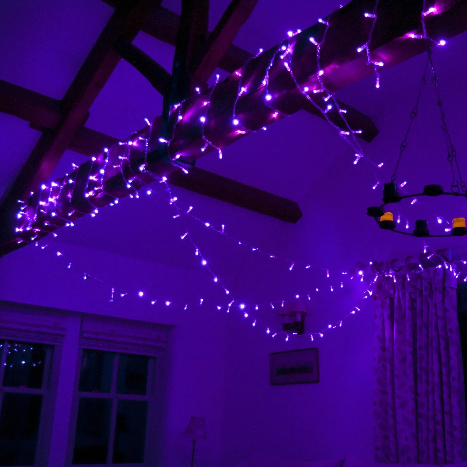 Core Connect Purple Connectable Fairy Lights Clear Cable - Image 9