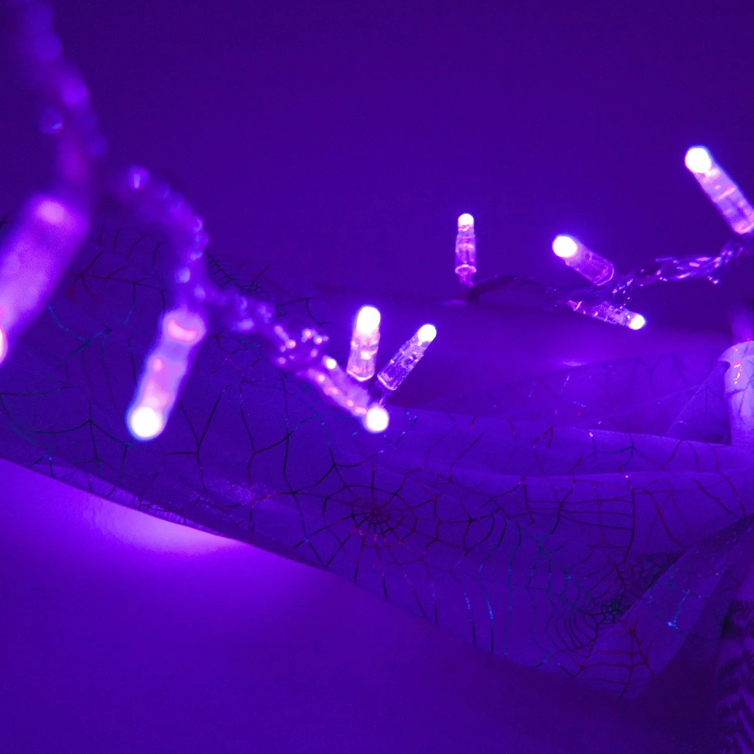 Core Connect 30m 300 Purple Connectable Fairy Lights Clear Cable - Image 2