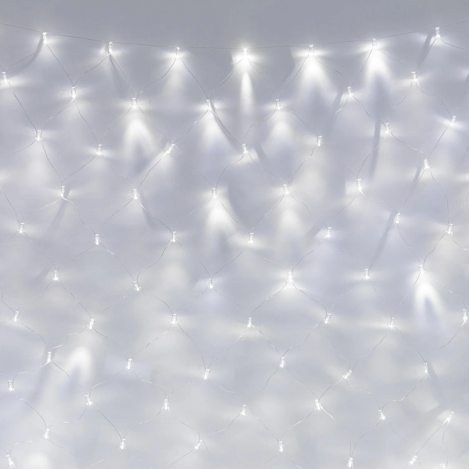 Core Connect 4m x 2m 280 White Connectable Net Lights Clear Cable - Image 2
