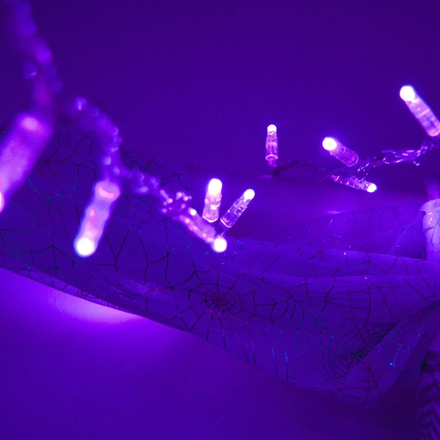Core Connect 80m 800 Purple Connectable Fairy Lights Clear Cable - Image 2