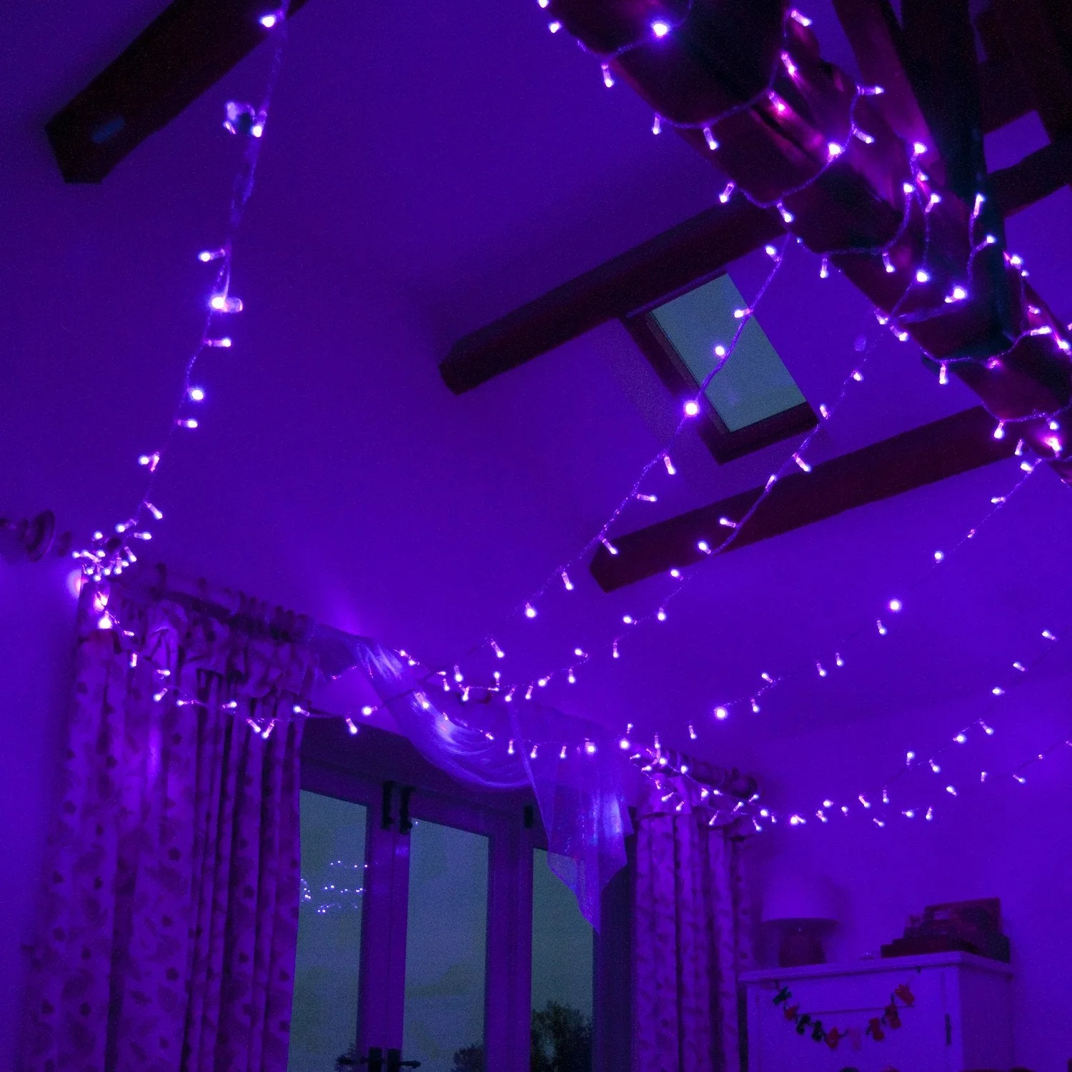Core Connect 80m 800 Purple Connectable Fairy Lights Clear Cable - Image 5