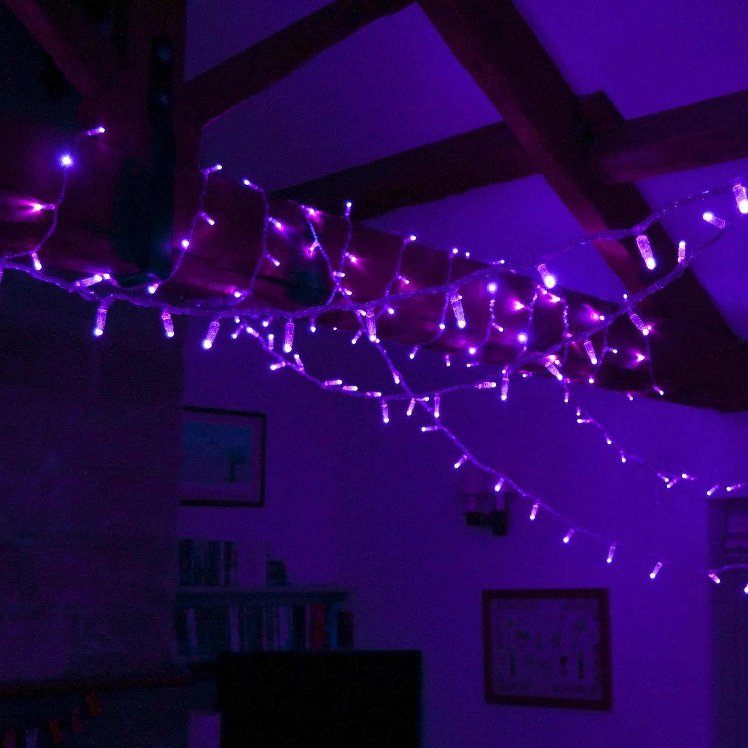 Core Connect 80m 800 Purple Connectable Fairy Lights Clear Cable - Image 7