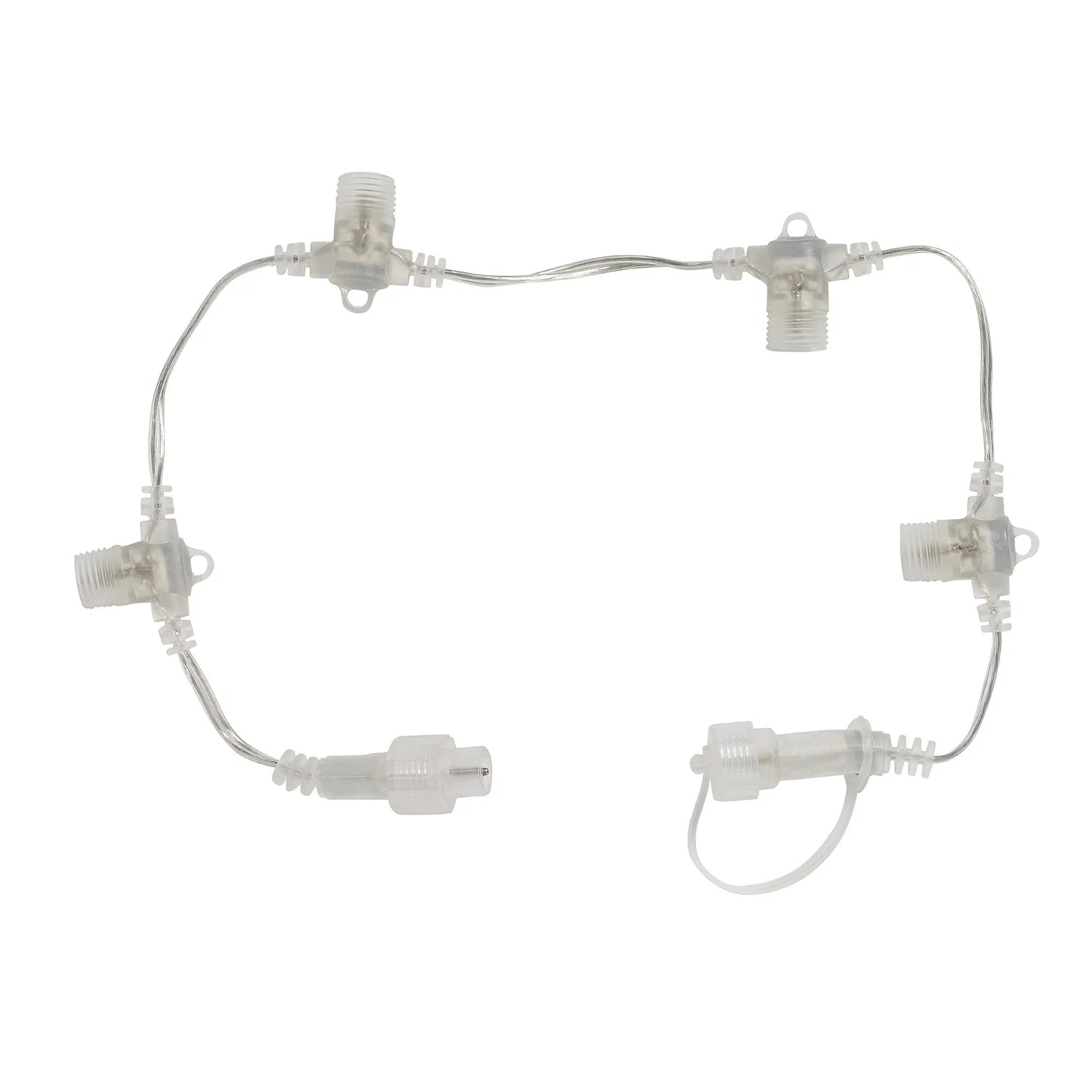 Core Connect Clear 4 Port T Bar Clear Cable