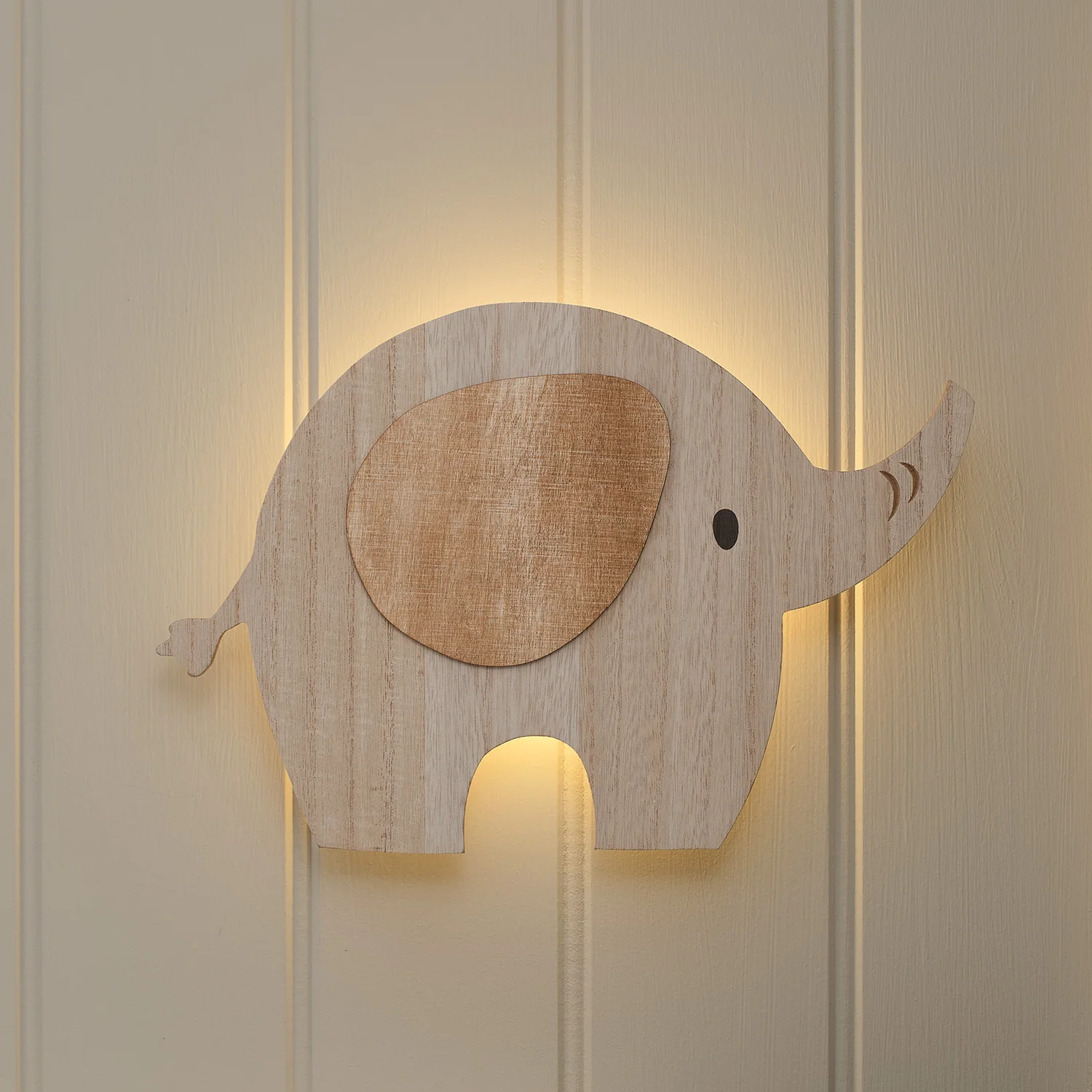 Ernie Elephant Children's Wall Light