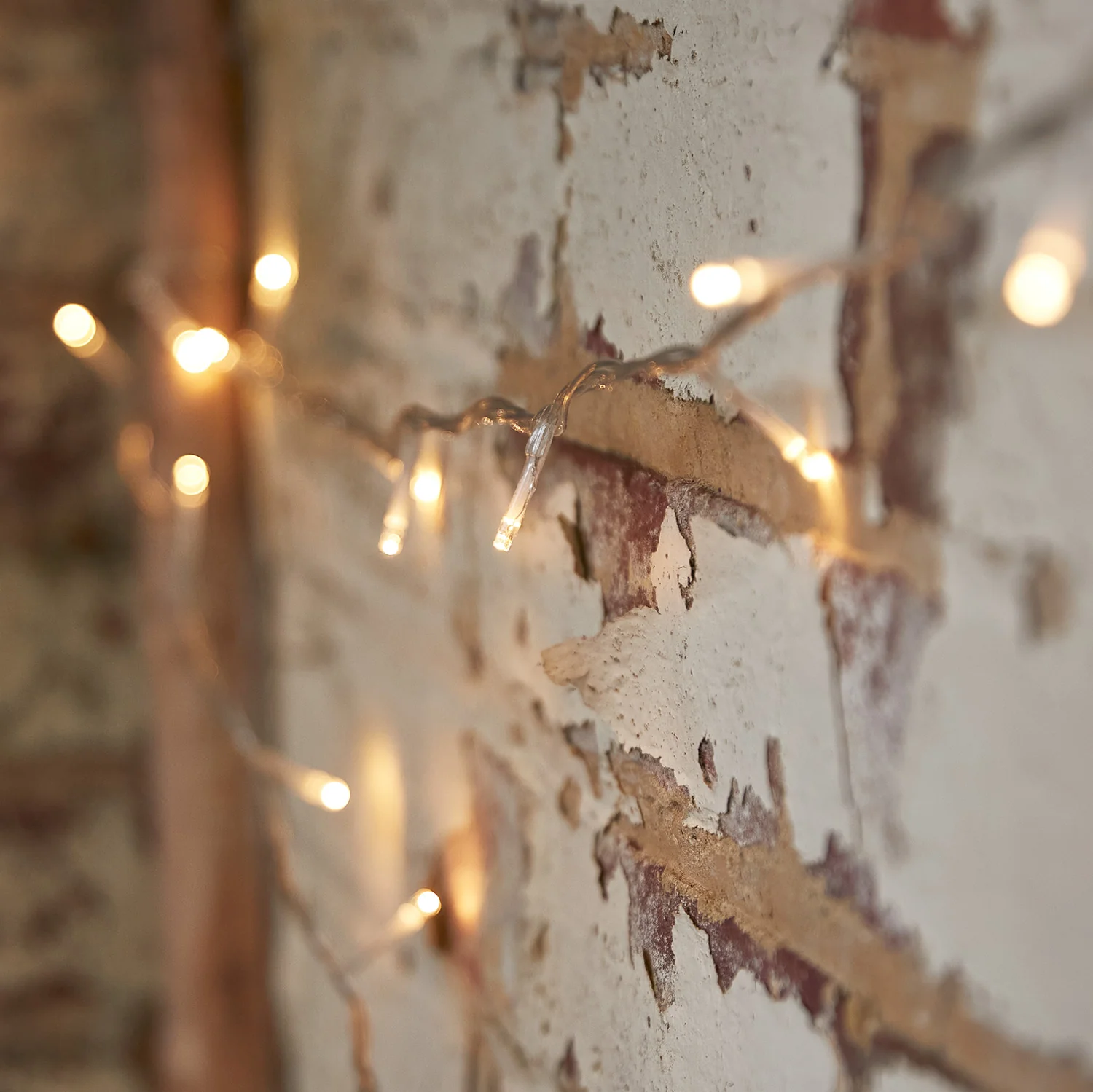 Essential Connect 20m 200 Warm White Connectable Fairy Lights Clear Cable