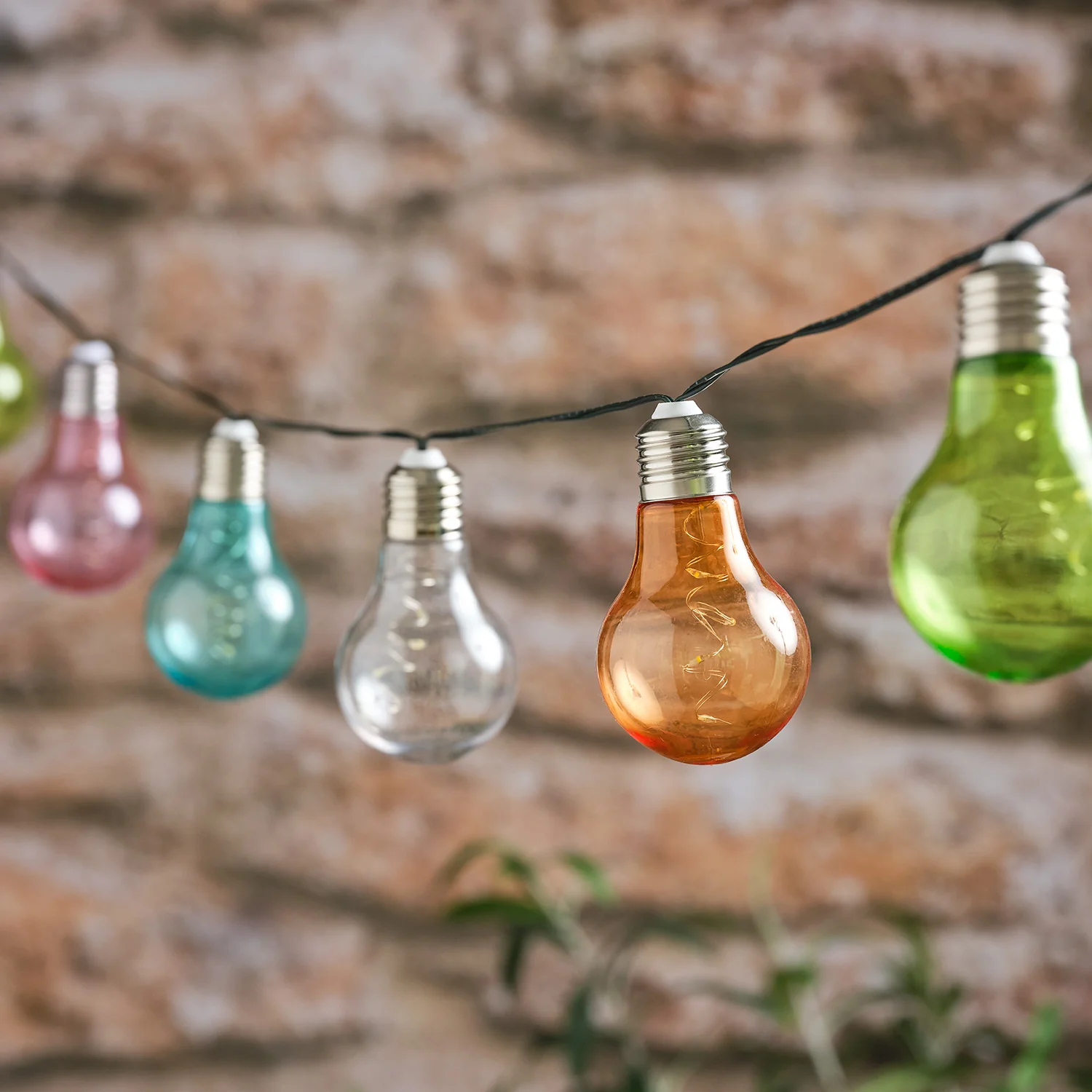 10 Pastel Cap Solar Micro Festoon Lights - Image 2
