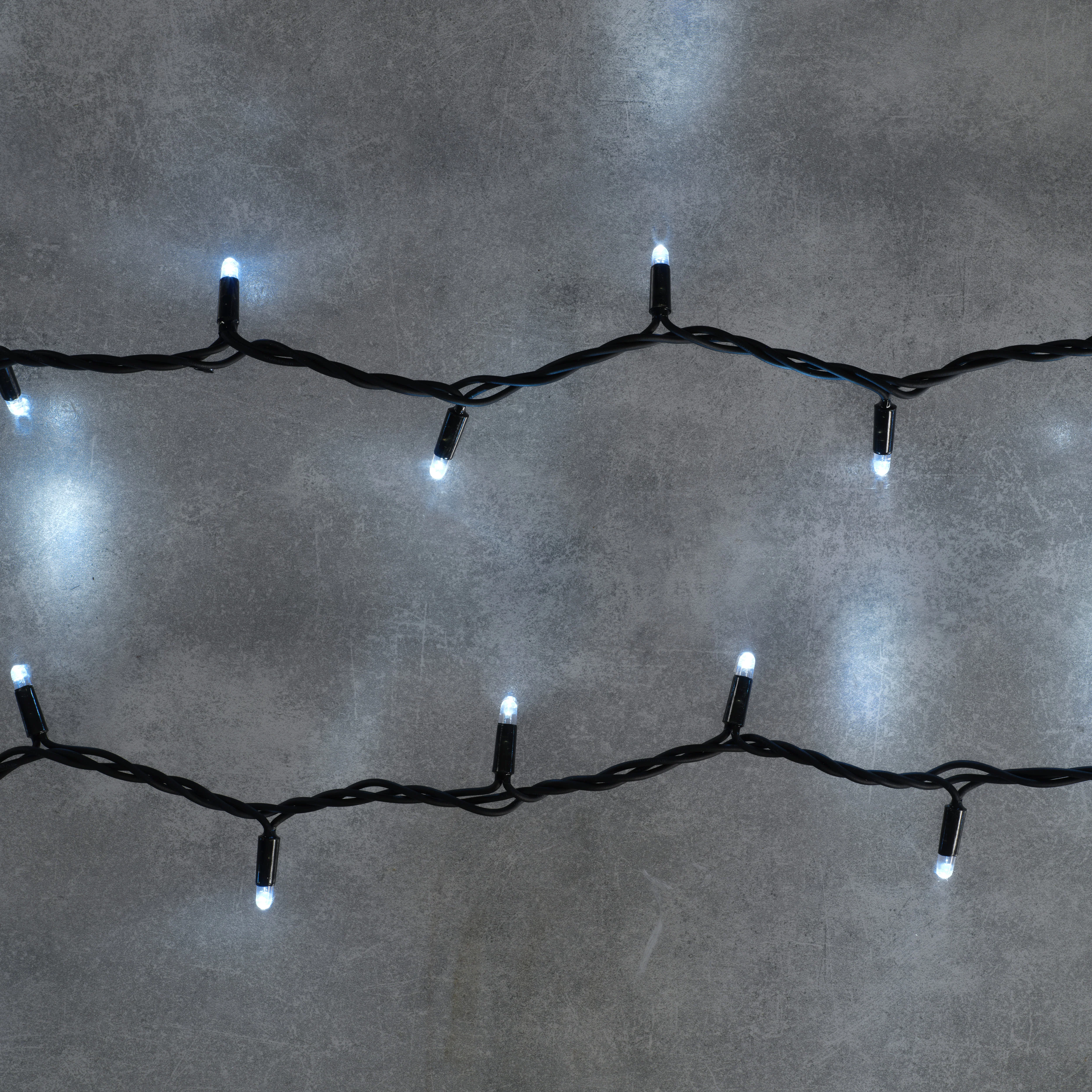 Plus Connect 35m 350 White Connectable Fairy Lights Black Cable - Image 3