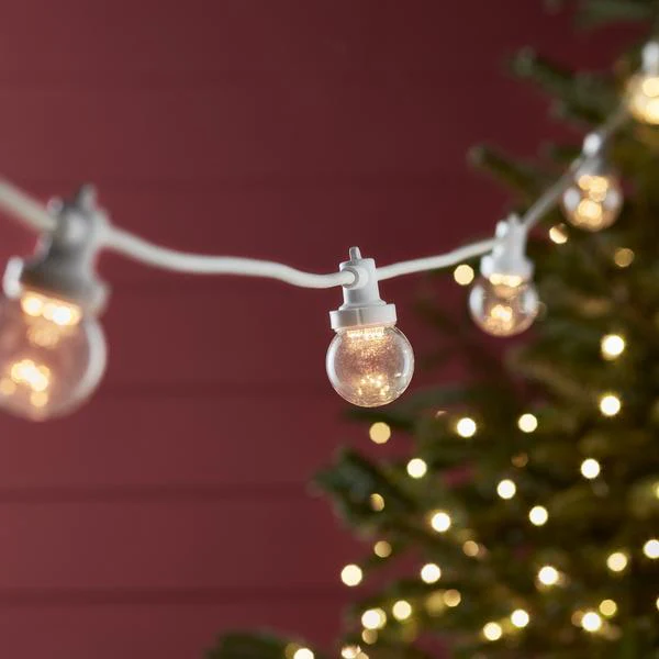 Pro Connect 140m 280 Warm White Connectable Festoon Lights Clear Cap White Cable - Image 5