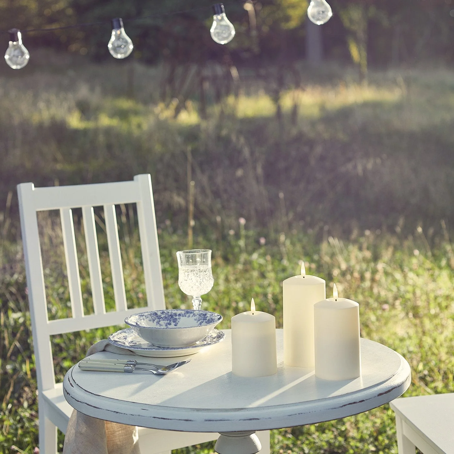 TruGlow® Waterproof Outdoor Candle 10cm With Remote Control - Image 4