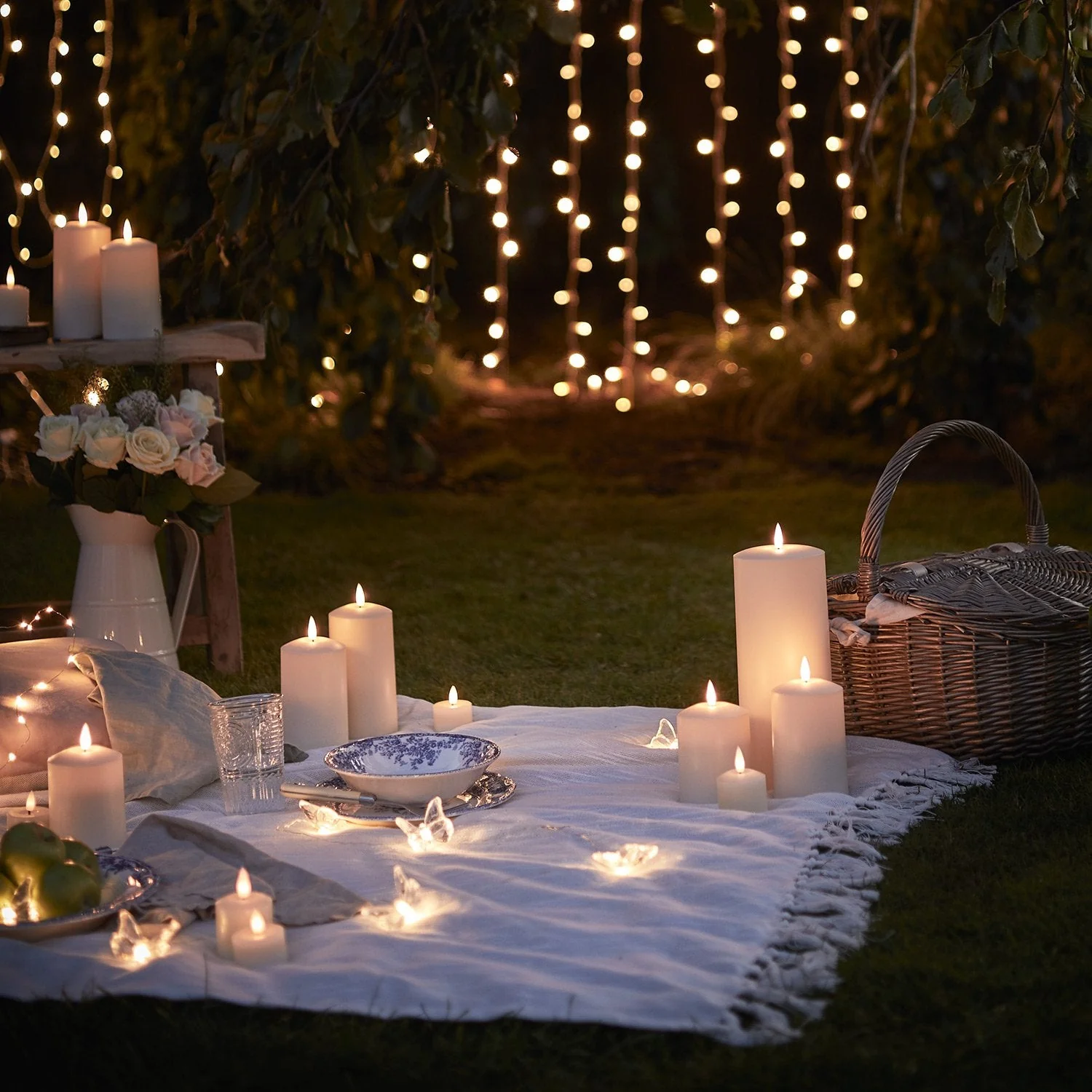 TruGlow® Waterproof Outdoor Candle 12.5cm With Remote Control - Image 3