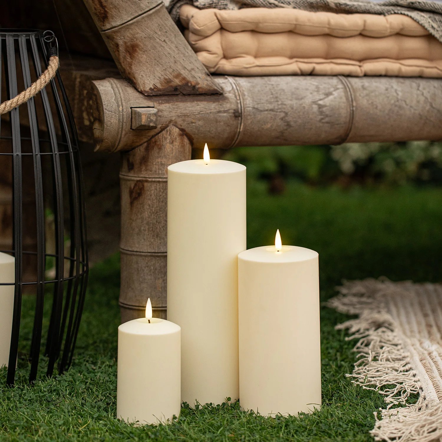 TruGlow® Waterproof Outdoor Candle 30cm With Remote Control - Image 4