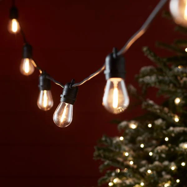 Ultimate Connect 40m 80 Warm White Festoon Lights Black Cable - Image 5