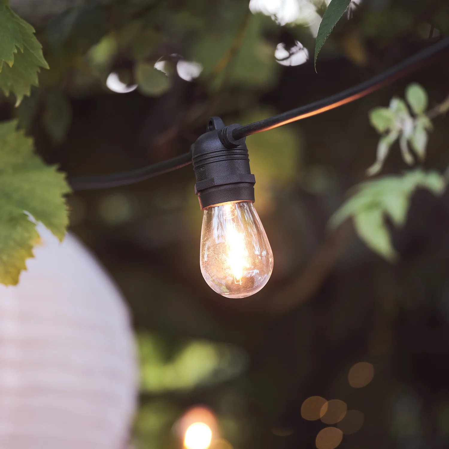 Ultimate Connect Warm White Festoon Lights Black Cable - Image 11