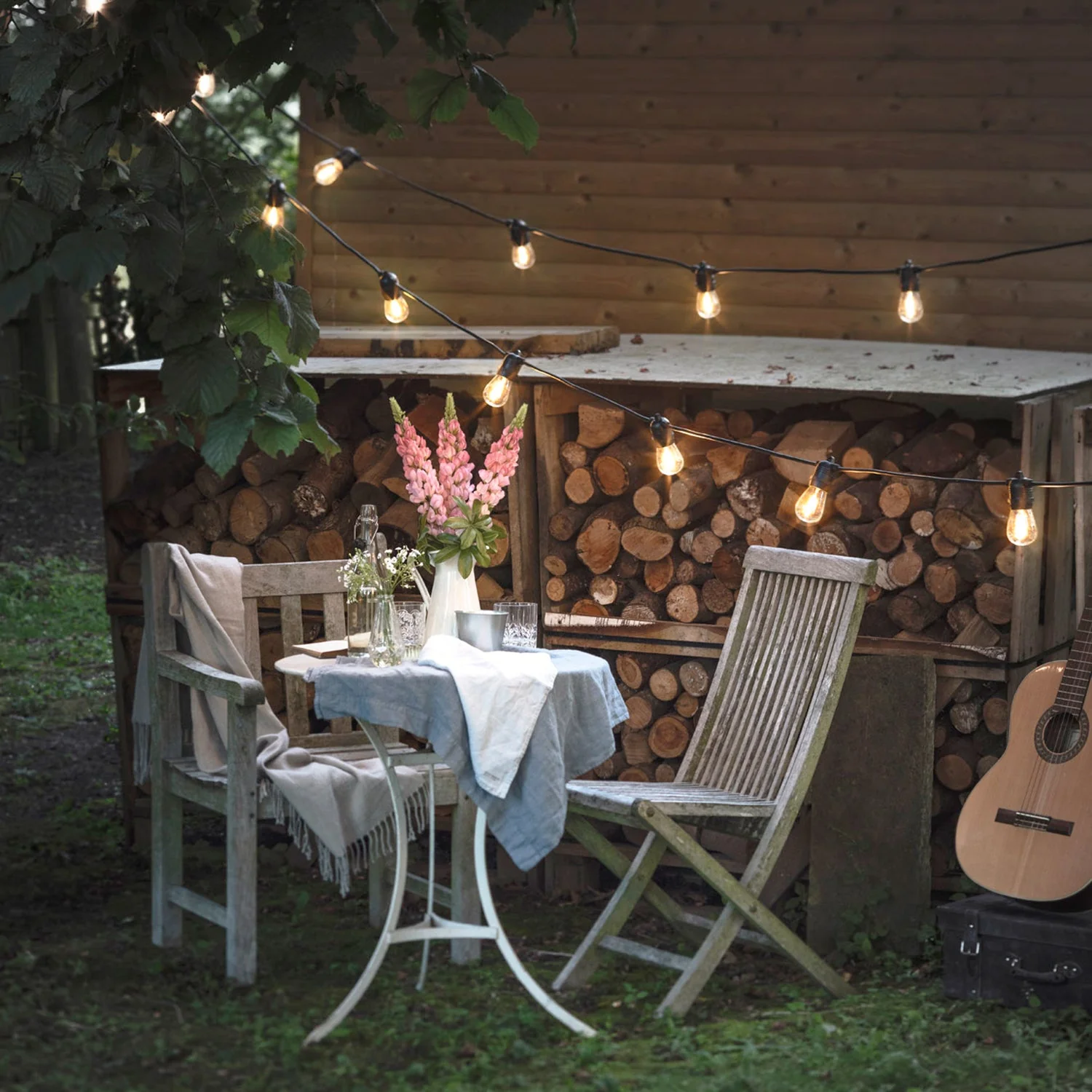 Ultimate Connect Warm White Festoon Lights Black Cable - Image 3