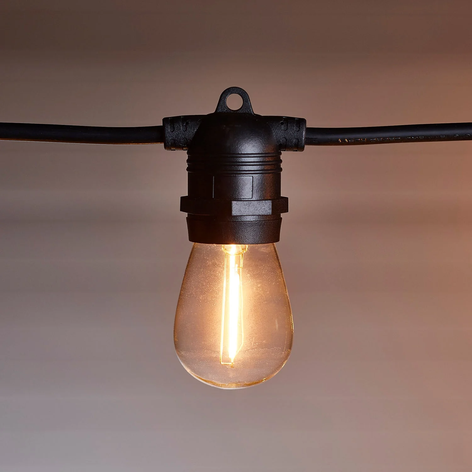 Ultimate Connect Warm White Festoon Lights Black Cable - Image 4