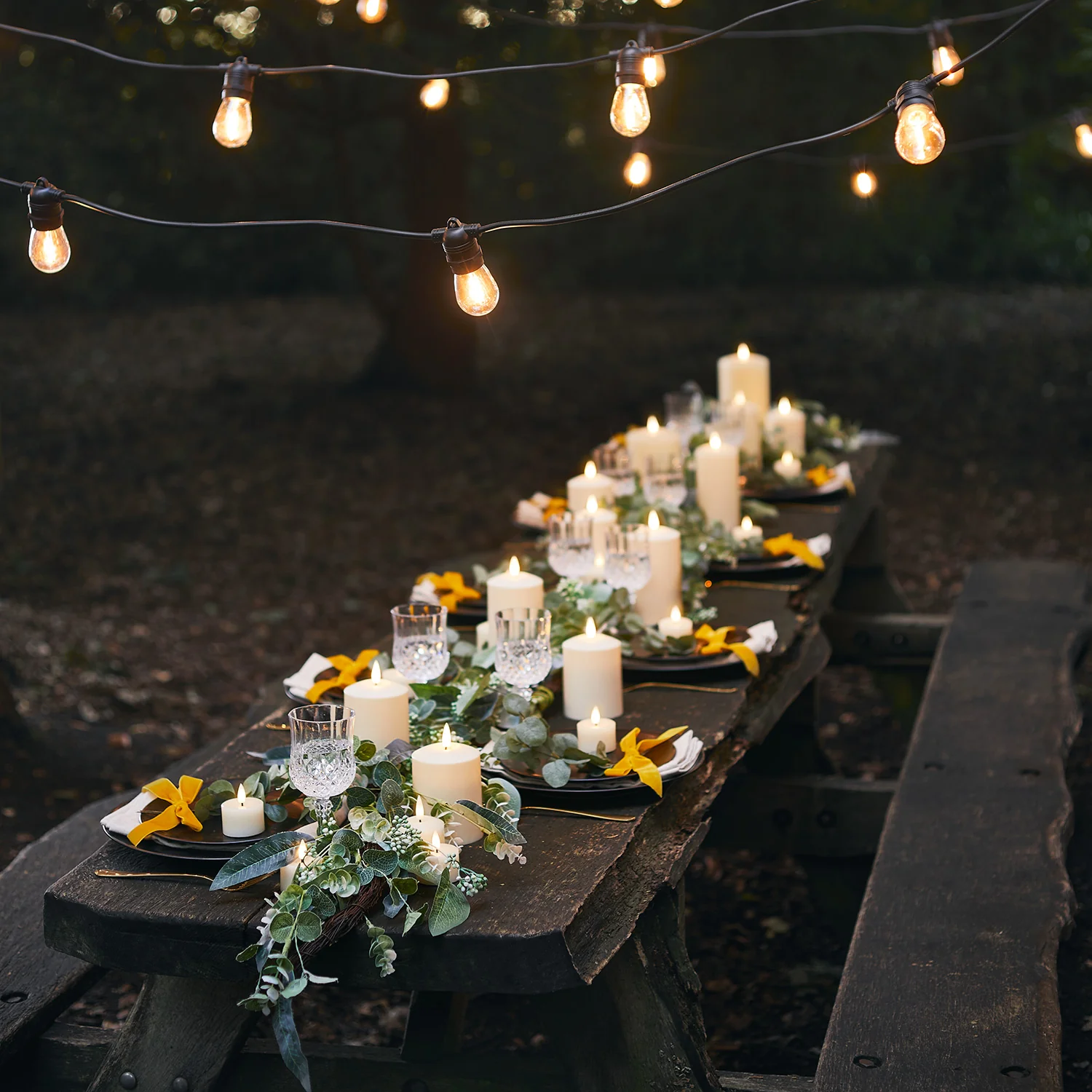 Ultimate Connect 90m 180 Warm White Festoon Lights Black Cable - Image 5