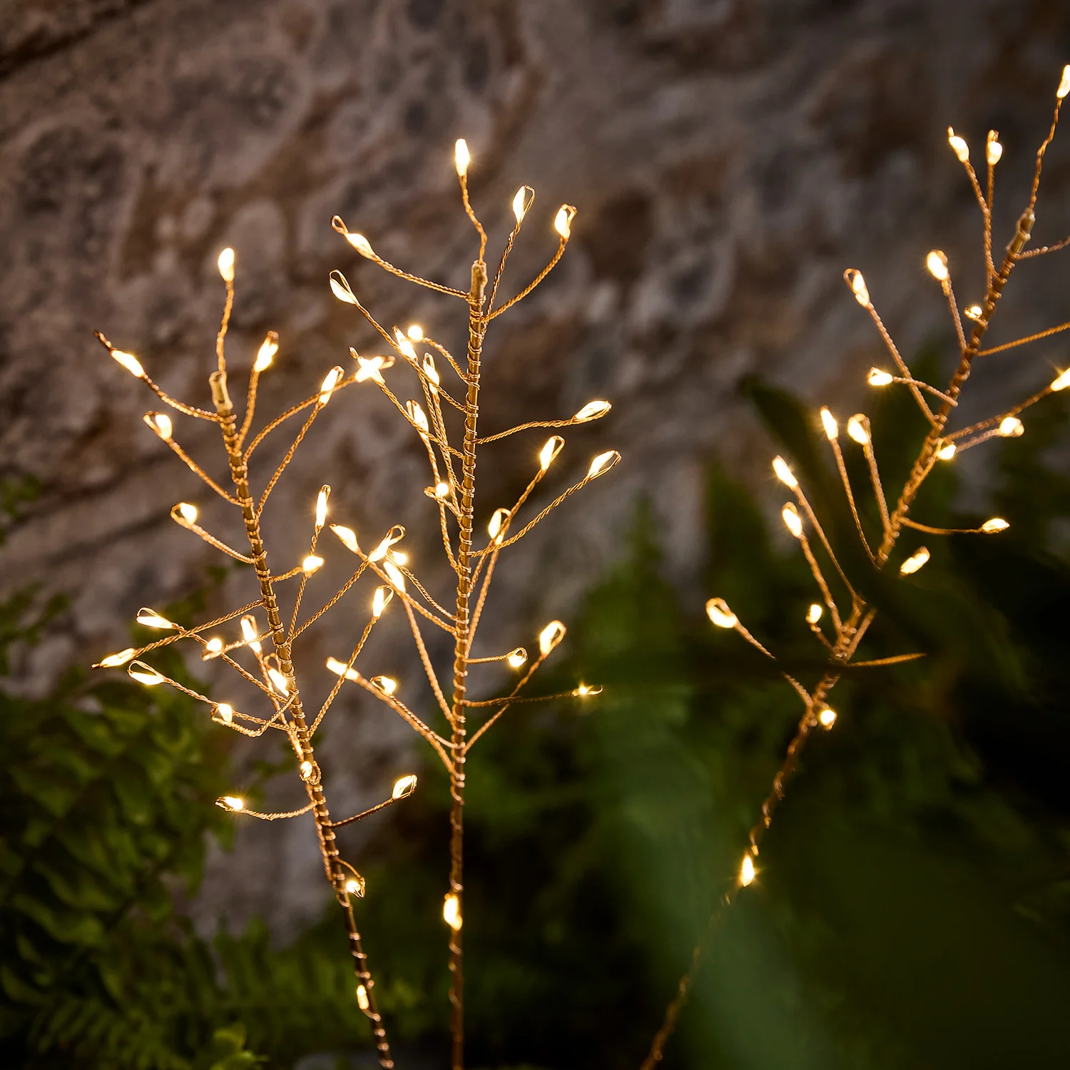 Bali Wavy Grass Solar Stake Light